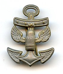 Kriegsmarine Einzel Schulterstückauflage für Portepeeunteroffiziere  der Marineartillerie  - Laufbahn