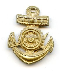 Kriegsmarine Einzel Schulterstückauflage für einen Bootsmann Maschinen Laufbahn