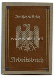 III. Reich - Arbeitsbuch 1. Modell mit den vier Hakenkreuzen in den Ecken - Hamburg