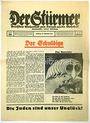 Der Stürmer - Deutsches Wochenblatt zum Kampfe um die Wahrheit - Jahrgang 1944 Heft-Nr. 39