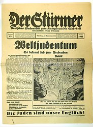 Der Stürmer - Deutsches Wochenblatt zum Kampfe um die Wahrheit - Jahrgang 1935 Heft-Nr. 45