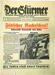 Der Stürmer - Deutsches Wochenblatt zum Kampfe um die Wahrheit - Jahrgang 1939 Heft-Nr. 4