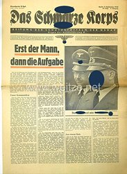 Das Schwarze Korps - Zeitung der Schutzstaffel der NSDAP : 9. Jahrgang 35. Folge, 2. September 1934