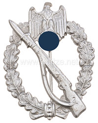 Infanteriesturmabzeichen in Silber - Ernst Müller Pforzheim