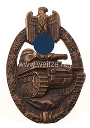 Panzerkampfabzeichen in Bronze - Wilhelm Deumer