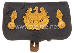 Preußen Kartuschkasten für Offiziere im Kürassier-Regiment Königin (Pommersches) Nr. 2
