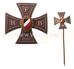 Frontkriegerbund München ( FKB ) - Ehrenkreuz 1914/18