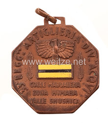 Italien 2. Weltkrieg Medaille für die Angehörigen des "35. REg. Artiglieria Div. Acqui"