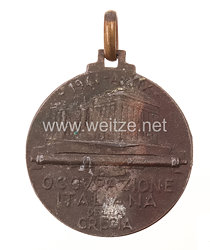 Italien 2. Weltkrieg Medaille zur Erinnerung der Okkupation von Griechenland 1941 "Occupazione Italiana del Grecia"