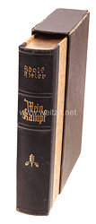 Mein Kampf - Hochzeitsausgabe von 1938 mit Goldschnitt, Auflage 355. - 359. Auflage