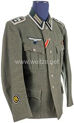 Wehrmacht Heer Feldbluse Schirrmeister und Feldwebel einer Heeres-Reit- und Fahrschule
