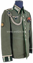 Wehrmacht Parade-Waffenrock für einen Oberfeldwebel im Gebirgsjäger Regiment Nr. 138