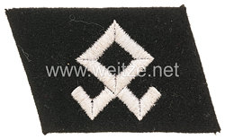 Waffen-SS Einzel Kragenspiegel der 7. SS-Freiwilligen-Gebirgs-Division 