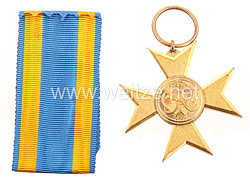Preußen Verdienstkreuz in Gold