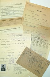 Luftwaffe - Dokumentengruppe eines Oberleutnant der Fallschirmschule IV von Freiburg,