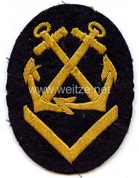 Reichsmarine / Kriegsmarine Ärmelabzeichen für einen Obersteuermannsmaat