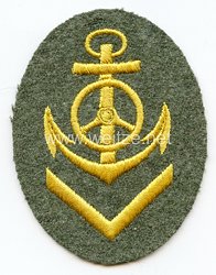 Kriegsmarine Ärmelabzeichen für einen Kraftfahrobermaat