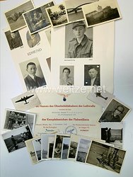 Luftwaffe - Urkunden und Fotos von einem Gefreiten des 13./Flakregiment 411 (Heimatfront)