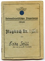 NSFK - Flugbuch Nr. 1 für eine Frau des Jahrgangs 1924