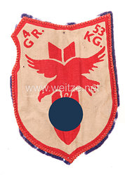 Luftwaffe Kampfgeschwader 53 „Legion Condor“ 4.Gruppe, Stoffabzeichen für das Sporthemd 