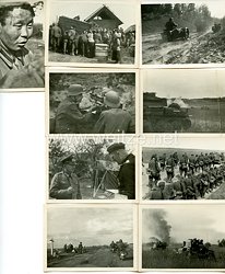 III. Reich Fotos von einer Kauf-Serie, Russlandfeldzug
