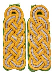 Polizei Paar Schulterstücke für einen SS-Brigadeführer und Generalmajor der Polizei