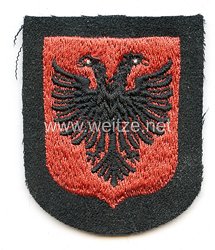 Ärmelschild der Albanischen Freiwilligen der Waffen-SS Div. 