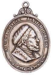 Königreich Sachsen Albrechts-Orden 1. Modell Silberne Medaille, 1850-1876