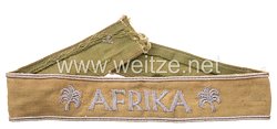 Luftwaffe Ärmelband "Afrika" , Ausführung auf grün für Fallschirmjäger