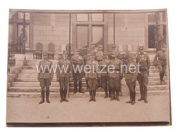 Österreich K.u.K.-Monarchie 1. Weltkrieg großes Gruppenfoto von Offiziere mit verliehenen Militär Maria Theresia Orden Ritterkreuzen