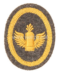 Kriegsmarine Ärmelabzeichen Kadett Küstenartillerie für die feldgraue Uniform