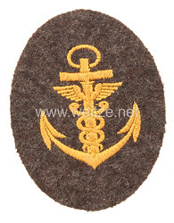 Kriegsmarine Ärmelabzeichen für einen Verwaltungsmaat für die feldgraue Uniform