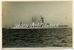 Kriegsmarine Foto, Deutsches Kriegsschiff