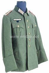 Wehrmacht Heer Feldbluse für einen Leutnant der Artillerie-Beobachtungs Abteilung Nr. 48