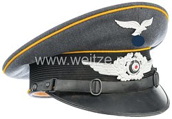 Luftwaffe Schirmmütze für Mannschaften und Unteroffiziere fliegende Truppe bzw. Fallschirmjäger