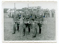 Reichsarbeitsdienst Foto, RAD-Führer zu Besuch