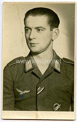 Luftwaffe Foto, Fallschirmjäger mit Fallschirmschützenabzeichen