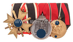 Wehrmacht Ordenschnalle eines Soldaten 