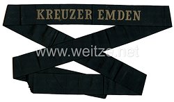 Reichsmarine Mützenband "Kreuzer Emden"