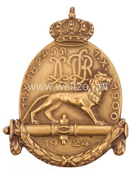 Bayern Jubiläumsabzeichen  1. Feldartillerie-Regiment Prinz-Regent Luitpold zur 100 Jahrfeier 1824-1924