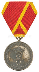Medaille der Handelskammer zu Danzig für treue Mitarbeit. 