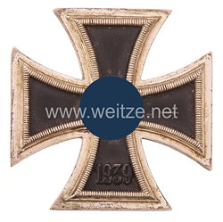 Eisernes Kreuz 1939 1.Klasse - Steinhauer & Lück - Hakenkreuz beschädigt !