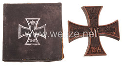 Deutsches Reich 1. Weltkrieg - Patriotisches "Eisernes Kreuz" als Dekoration.