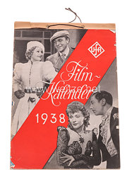 UFA Film-Kalender 1938,