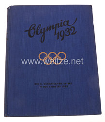 Olympischen Spiele -  Olympia 1932 - Zigaretten Sammelbilderalbum