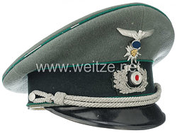 Wehrmacht Schirmmütze für Offiziere Gebirgsjäger