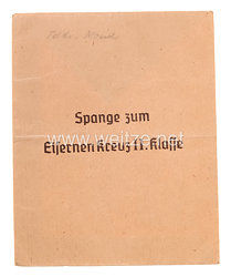 Papiertüte "Spange zum Eisernen Kreuz II.Klasse"