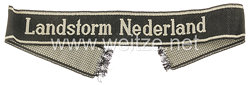 Waffen-SS Ärmelband für Mannschaften der 34. SS-Freiw.- Gren.Div. "Landstorm Nederland"