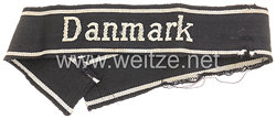 Waffen-SS Ärmelband für Angehörige der SS-Panzergrenadier-Regiment 24 "Danmark"
