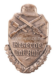 Deutsche Wehrmacht - Reservistenabzeichen "Reserve hat Ruh"